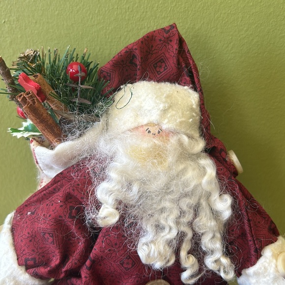 Decorative Sitting Santa - Picture 2 of 6